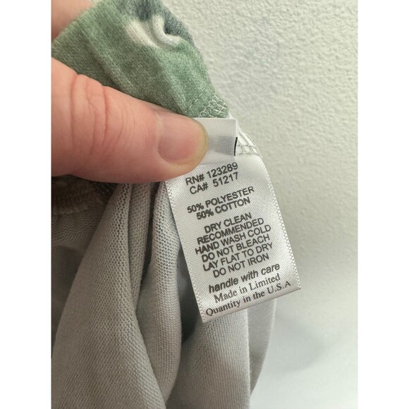 Michael Lauren Revolve Sz S Nate Cropped Sweatpants Green Camo Elastic Waist NWT - Picture 11 of 12